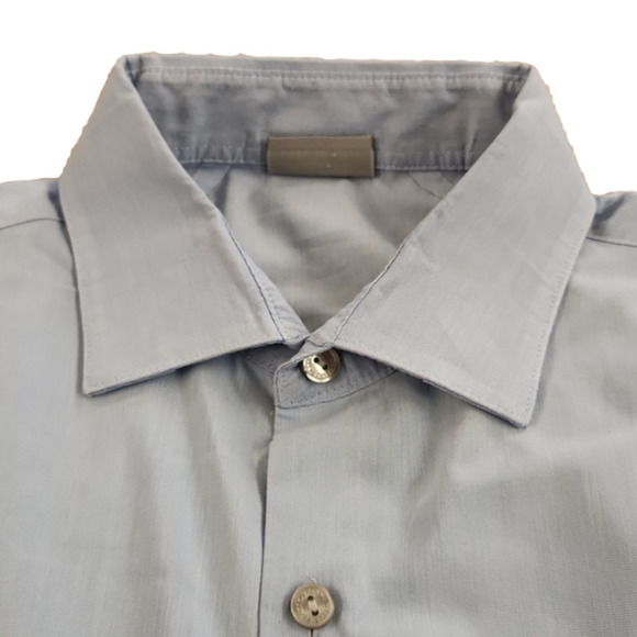 3/$20 Kenneth Cole Reaction Light Blue Button-Up Shirt - Picture 2 of 9
